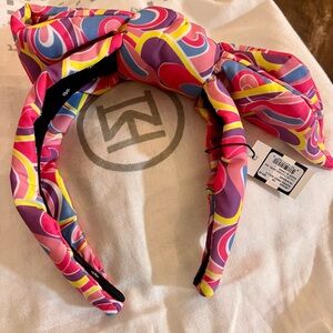 Lele Sadoughi Barbie print Headband